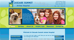 Desktop Screenshot of cascadesummitvets.com